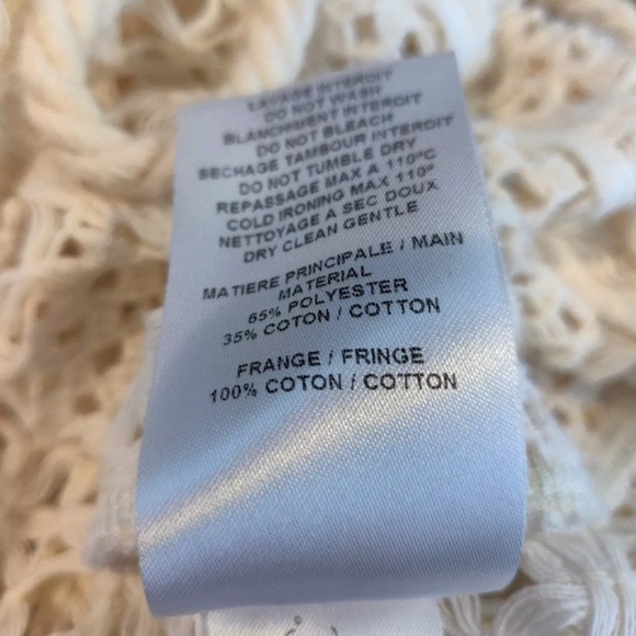 NWOT RARE See by Chloe Crochet Pullover Sweater in Cream/White Size 34 - Picture 9 of 17